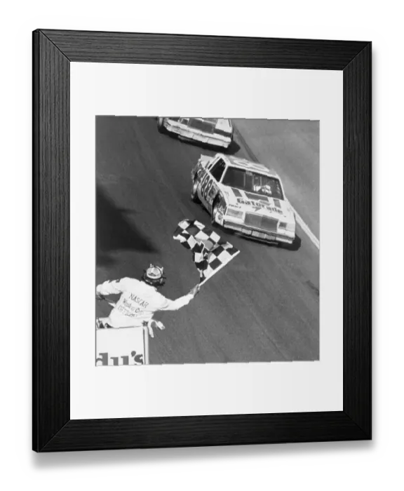 Framed Print : Bobby Allison Finishing Daytona 500 Framed Print : Bobby Allison Finishing Daytona 500