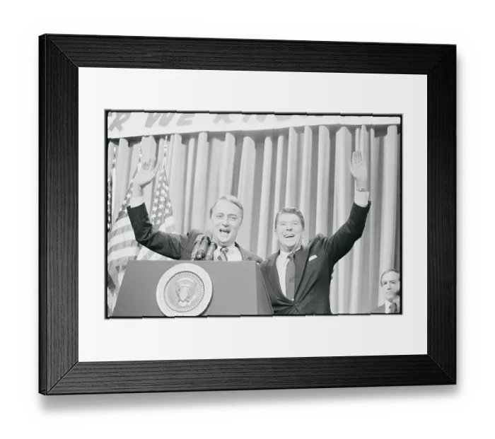 Framed Print : David Durenberger with President Reagan Framed Print : David Durenberger with President Reagan