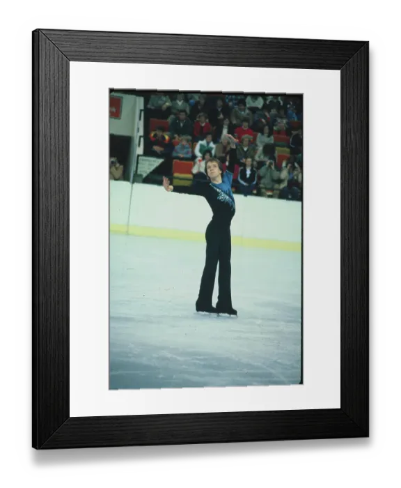 Framed Print : Skating Champ Scott Hamilton Framed Print : Skating Champ Scott Hamilton