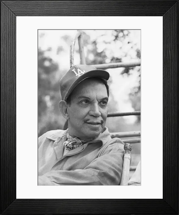 Framed Print : Portrait of Mario Moreno Framed Print : Portrait of Mario Moreno
