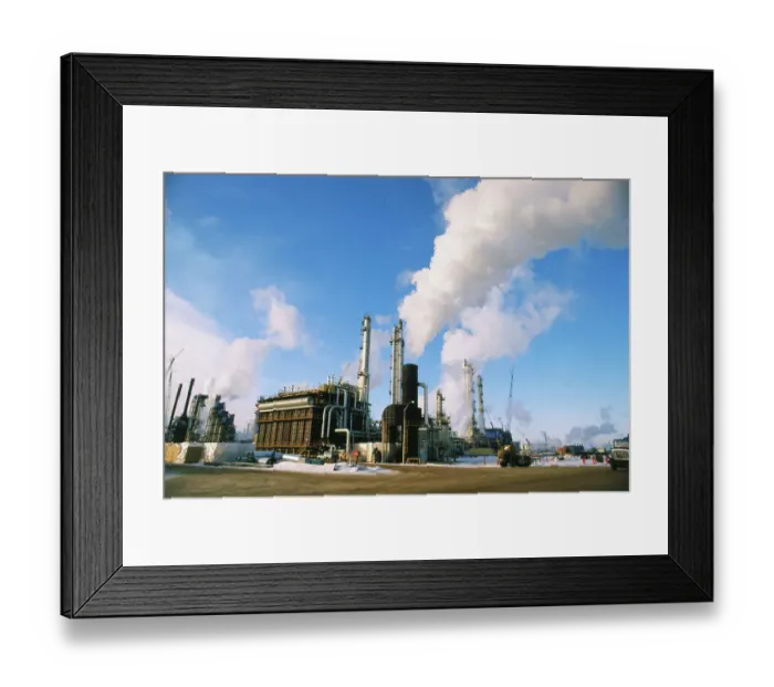 Framed Print : Hydrogen Plant Framed Print : Hydrogen Plant