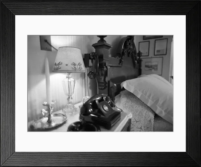 Framed Print : US President Franklin D. Roosevelt's Bedroom Framed Print : US President Franklin D. Roosevelt's Bedroom