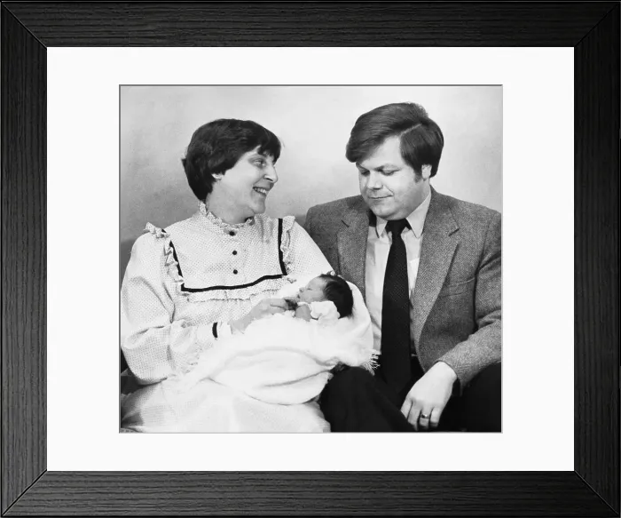 Framed Print : Carr Family Posing for Camera Framed Print : Carr Family Posing for Camera