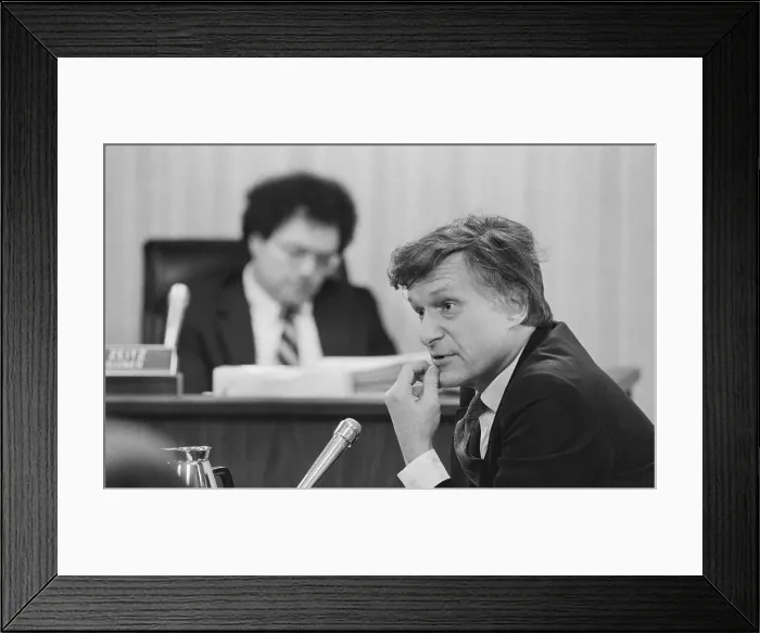 Framed Print : Playboy Founder Hugh Hefner Testifying Framed Print : Playboy Founder Hugh Hefner Testifying