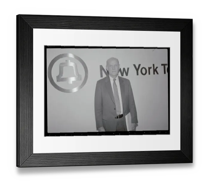 Framed Print : Portrait of Delbert Staley Framed Print : Portrait of Delbert Staley