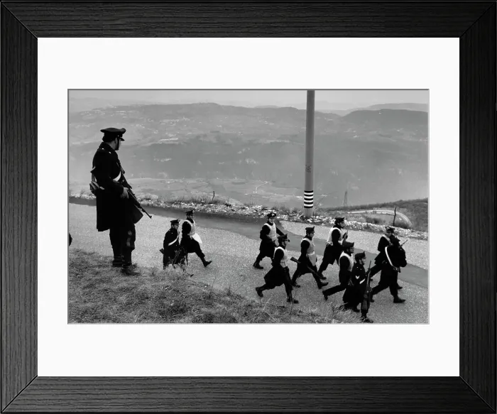 Framed Print : Carabinieri Searching For Kidnapped US Army General Framed Print : Carabinieri Searching For Kidnapped US Army General