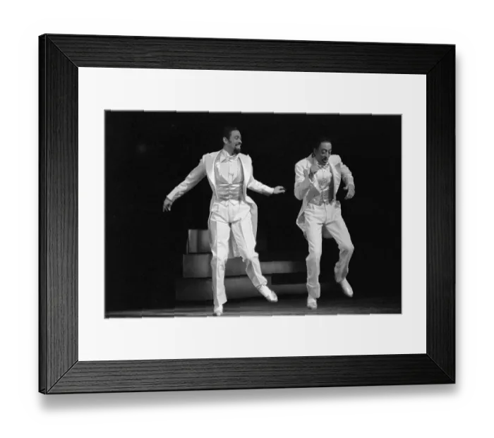 Framed Print : Maurice Hines and Gregory Hines Dancing on Stage Framed Print : Maurice Hines and Gregory Hines Dancing on Stage