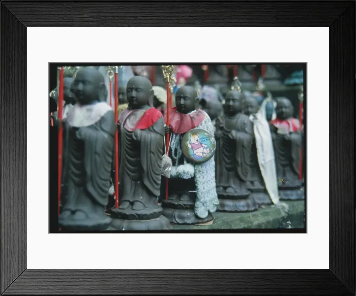 Framed Print : Japanese Deity Statue Framed Print : Japanese Deity Statue