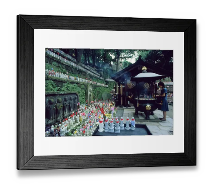 Framed Print : Small Statues at Japanese Market Framed Print : Small Statues at Japanese Market