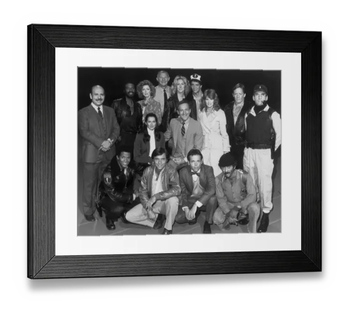 Framed Print : Portrait of the Cast of Hill Street Blues Framed Print : Portrait of the Cast of Hill Street Blues