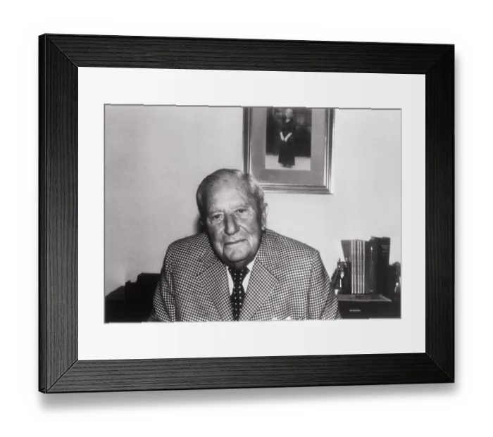 Framed Print : Portrait of Loyal Davis Framed Print : Portrait of Loyal Davis