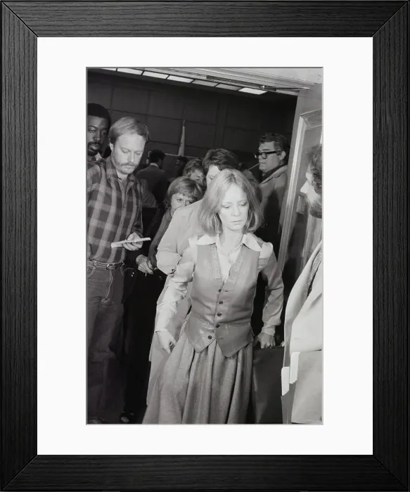 Framed Print : Marilyn Barnett Unhappy With Ruling Framed Print : Marilyn Barnett Unhappy With Ruling
