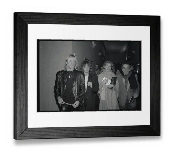 Framed Print : Portrait of Entertainers Standing Together Framed Print : Portrait of Entertainers Standing Together