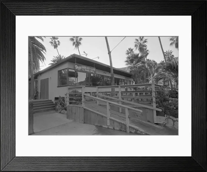 Framed Print : Restaurant Visited by Natalie Wood Before her Death Framed Print : Restaurant Visited by Natalie Wood Before her Death