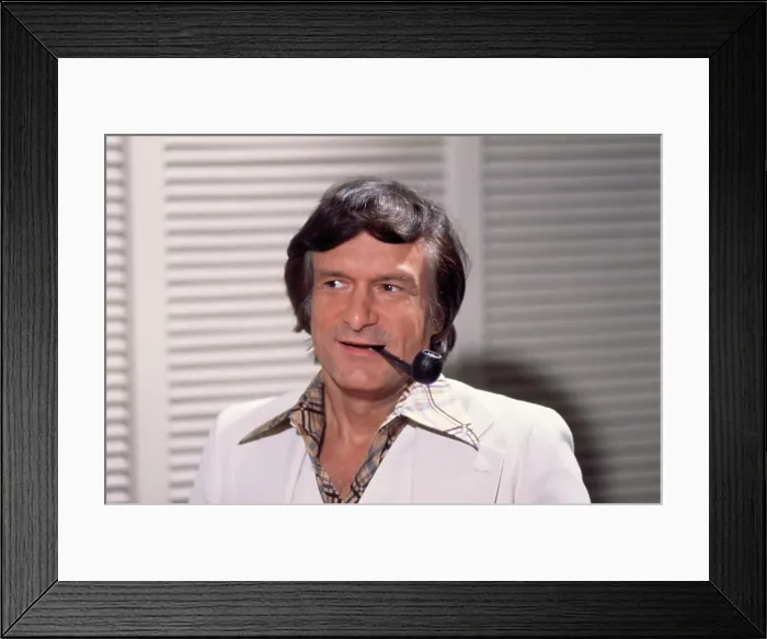 Framed Print : Playboy Enterprises Founder Hugh Hefner Framed Print : Playboy Enterprises Founder Hugh Hefner