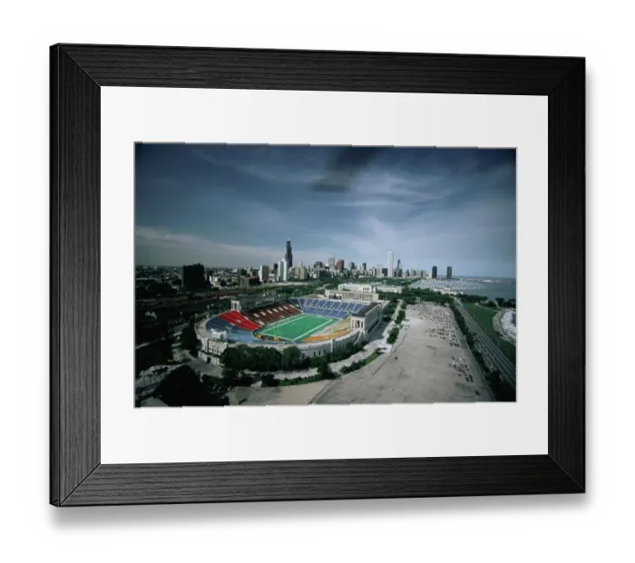 Framed Print : Soldier Field Framed Print : Soldier Field