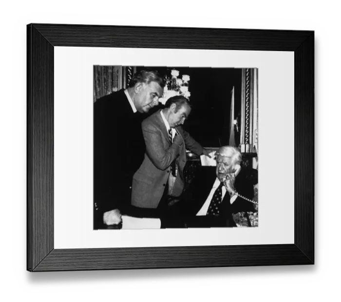 Framed Print : Thomas O'Neill Conferring with House Leaders Framed Print : Thomas O'Neill Conferring with House Leaders