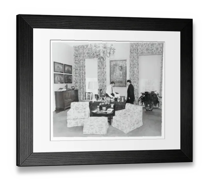 Framed Print : President Reagan Speaking with Michael Deaver Framed Print : President Reagan Speaking with Michael Deaver