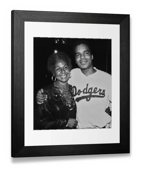Framed Print : Rachel Robinson And David Alan Grier