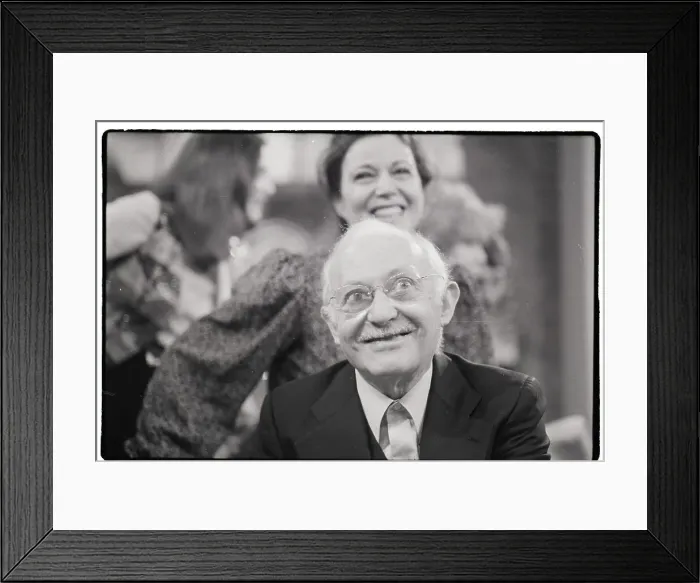 Framed Print : Lee Strasberg on His 80th Birthday