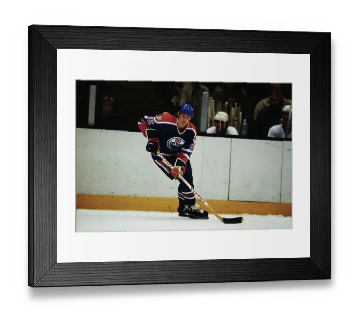 Framed Print : Wayne Gretzky During Game Framed Print : Wayne Gretzky During Game