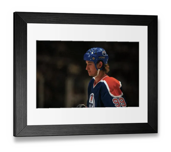 Framed Print : Wayne Gretzky During Game Framed Print : Wayne Gretzky During Game