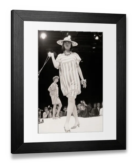 Framed Print : Model Wearing Oscar De La Renta Framed Print : Model Wearing Oscar De La Renta