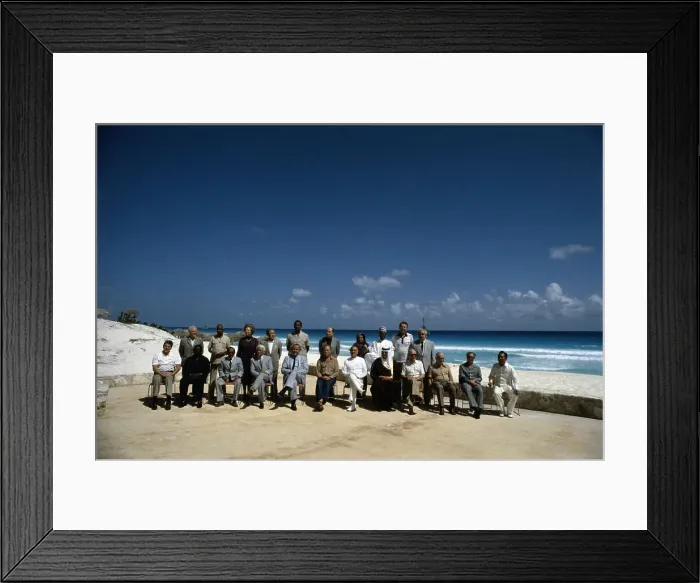 Framed Print : International Leaders at Economic Summit Framed Print : International Leaders at Economic Summit