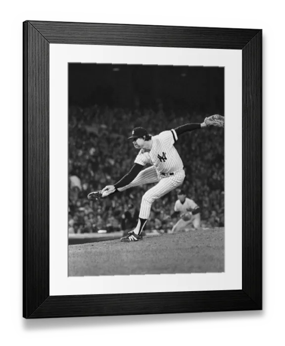 Framed Print : Goose Gossage Pitching Action Shot Framed Print : Goose Gossage Pitching Action Shot