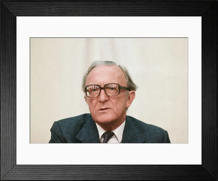 Framed Print : Portrait of Lord Carrington Framed Print : Portrait of Lord Carrington