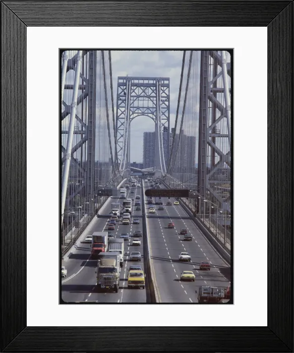 Framed Print : George Washington Bridge Framed Print : George Washington Bridge