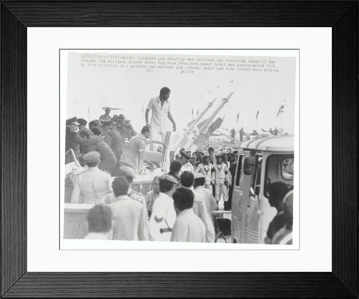 Framed Print : Crowd Gathering after Violence Framed Print : Crowd Gathering after Violence