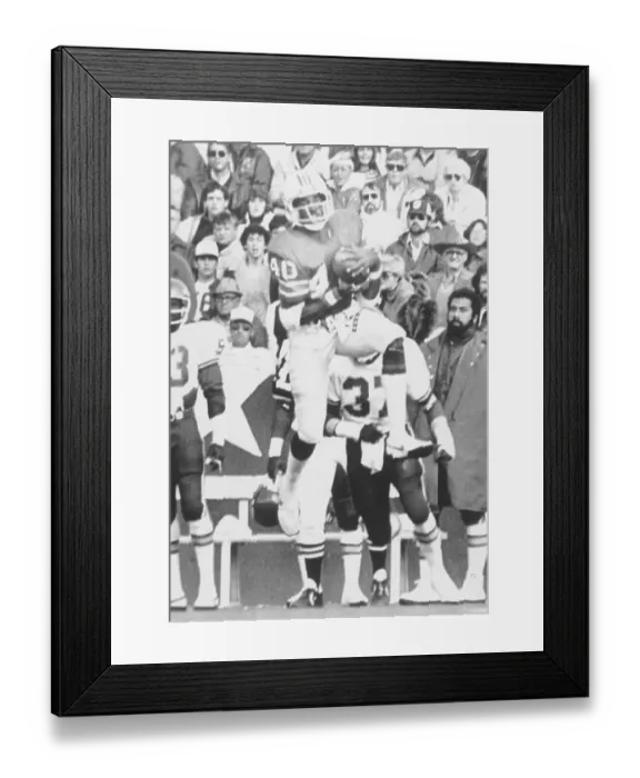 Framed Print : Mike Haynes Intercepting Pass Framed Print : Mike Haynes Intercepting Pass
