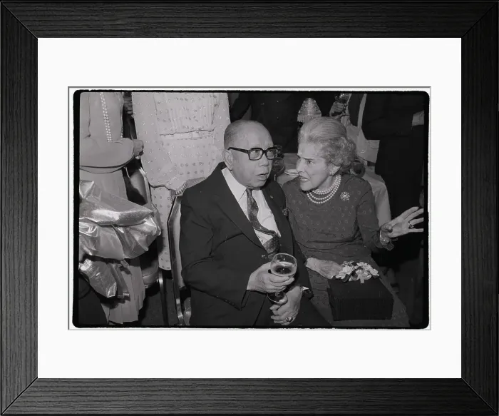 Framed Print : Jean MacArthur and Carlos Romulo Framed Print : Jean MacArthur and Carlos Romulo