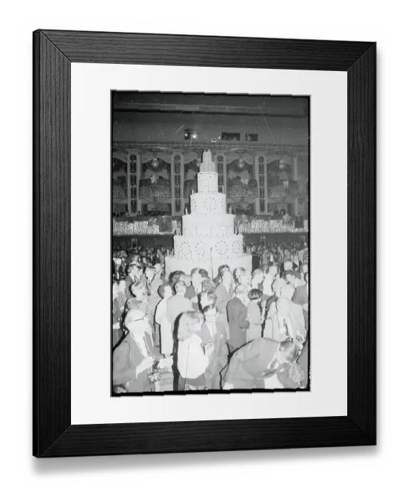 Framed Print : View of Waldorf-Astoria Party Framed Print : View of Waldorf-Astoria Party