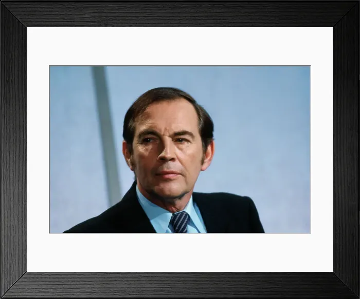 Framed Print : Portrait of Christian Barnard Framed Print : Portrait of Christian Barnard