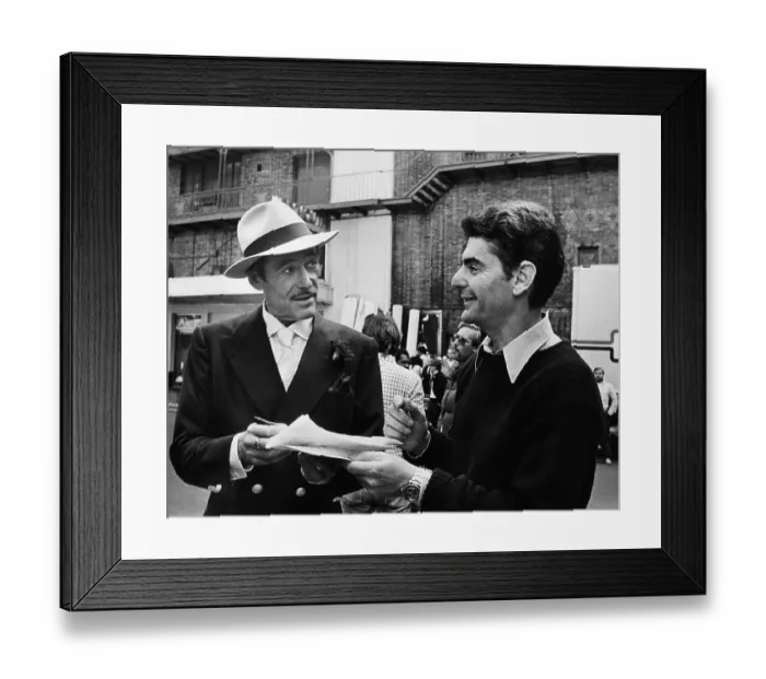 Framed Print : Peter O'Toole Goes Over Script Framed Print : Peter O'Toole Goes Over Script
