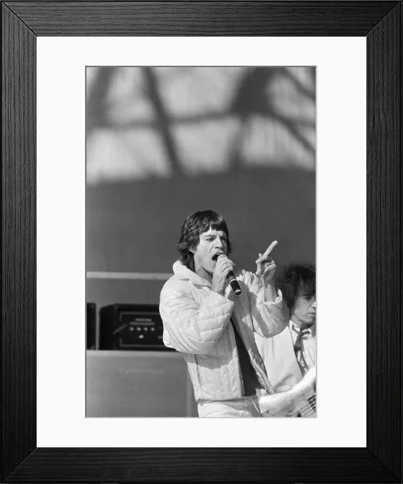 Framed Print : Mick Jagger Framed Print : Mick Jagger
