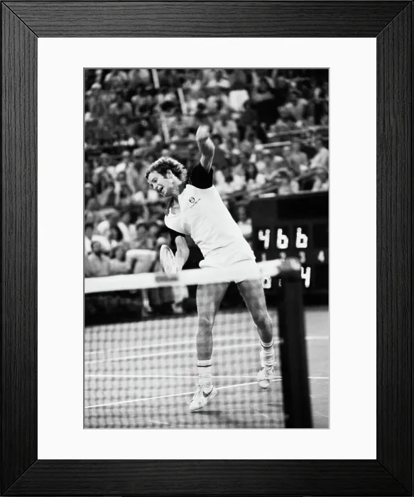 Framed Print : John McEnroe Framed Print : John McEnroe