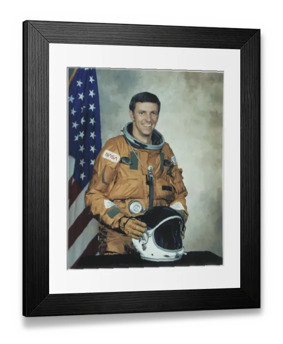 Framed Print : Astronaut Joe Engle Framed Print : Astronaut Joe Engle