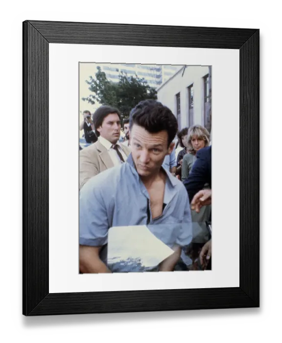 Framed Print : Portrait of Christopher Boyce Framed Print : Portrait of Christopher Boyce