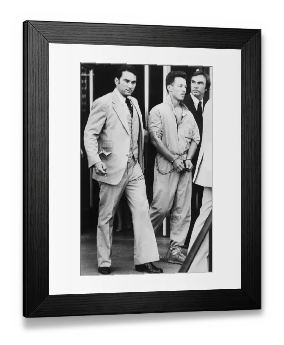Framed Print : Fugitive Spy Boyce Manacled