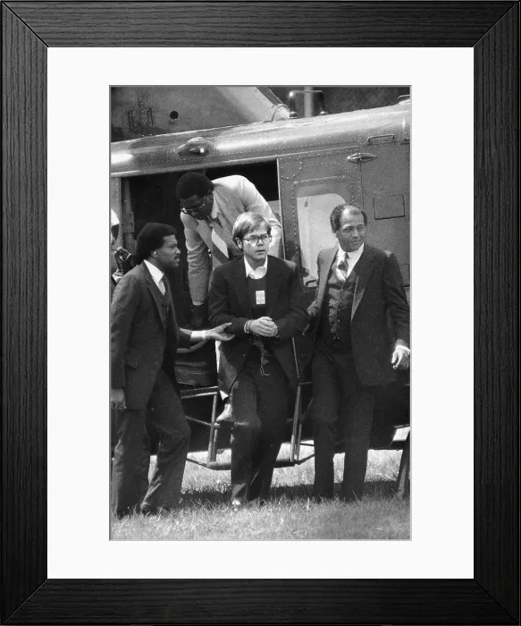 Framed Print : Assassin John Hinckley Jr. Arriving at Quantico Detention Center Framed Print : Assassin John Hinckley Jr. Arriving at Quantico Detention Center