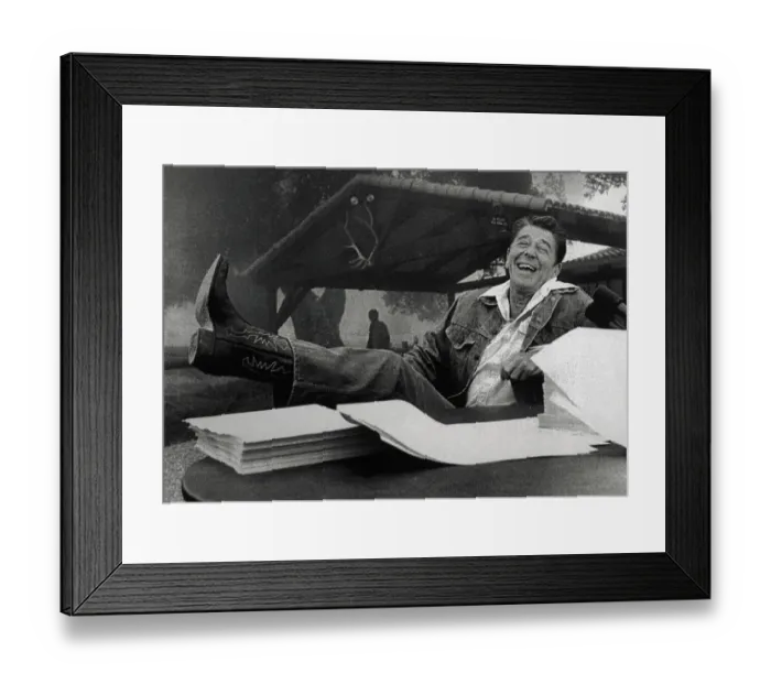 Framed Print : Ronald Reagan Framed Print : Ronald Reagan
