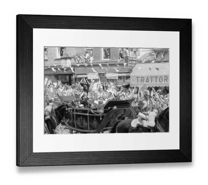 Framed Print : Prince Charles Going to Wedding Framed Print : Prince Charles Going to Wedding