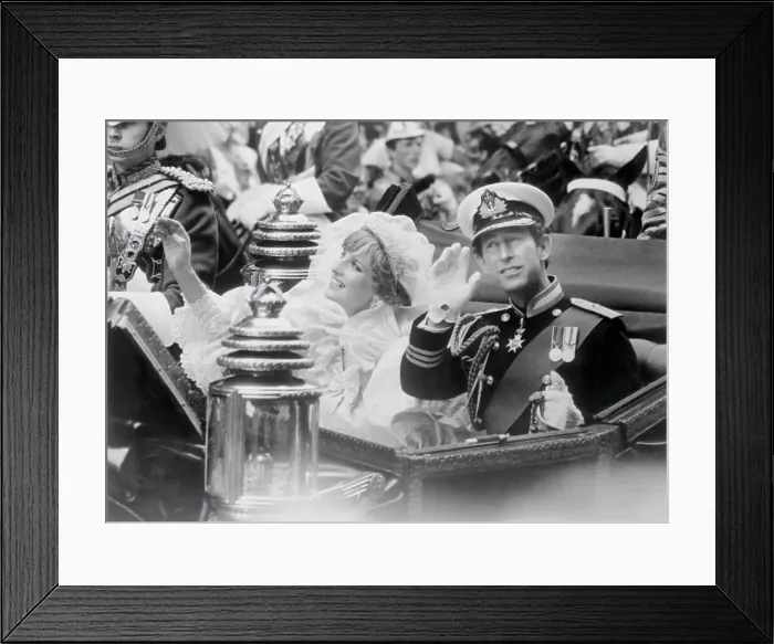 Framed Print : Charles and Lady Diana Framed Print : Charles and Lady Diana