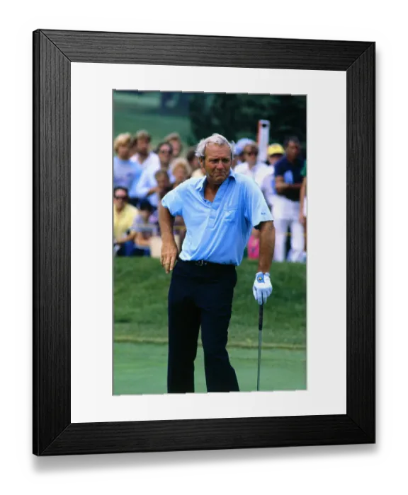 Framed Print : Portrait of Arnold Palmer Framed Print : Portrait of Arnold Palmer