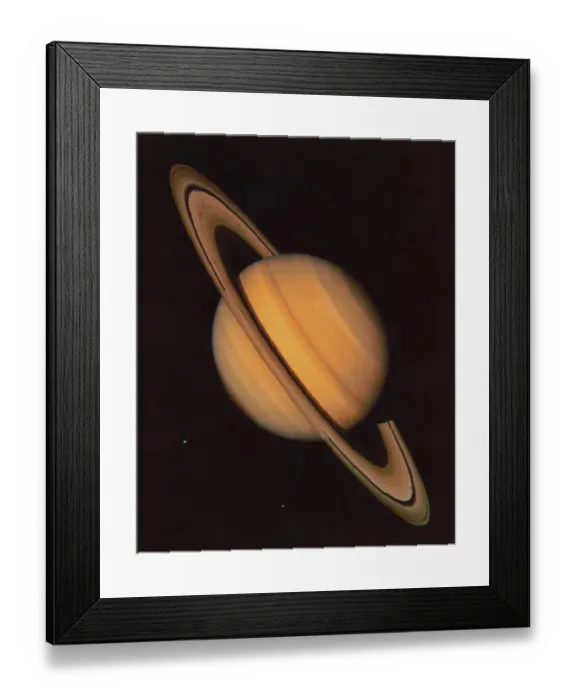 Framed Print : The Planet Saturn Framed Print : The Planet Saturn