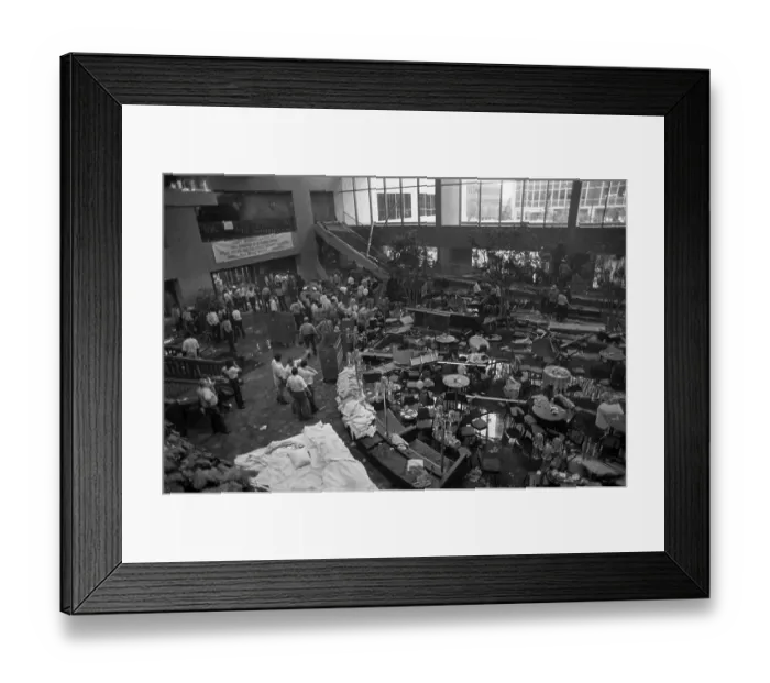 Framed Print : Hyatt Regency Walkway Collapse Framed Print : Hyatt Regency Walkway Collapse