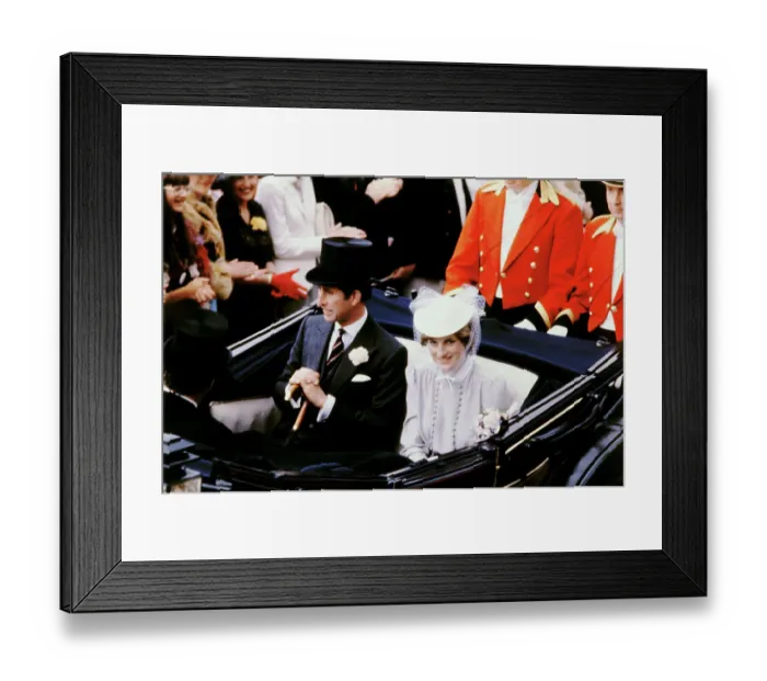 Framed Print : Prince and Princess of Wales Framed Print : Prince and Princess of Wales